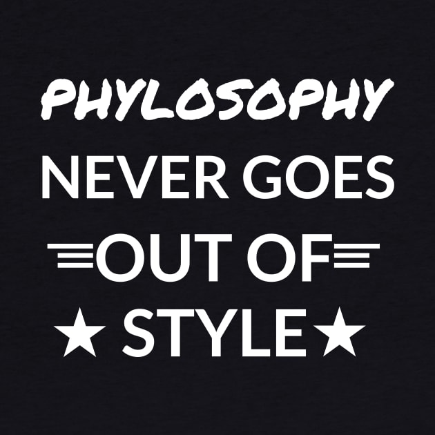 Phylosophy Never Goes Out Of Style by vanityvibes